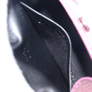 Balenciaga Chain Hour Glass Bag Leather 2way Pink Silver 664676 Auth 208322M-25
