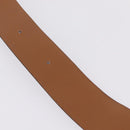 CELINE Belt Leather Purple Gold Auth 208323V-18