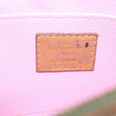 LOUIS VUITTON Monogram Multicolor Pochette PM Pouch White M47354 LV Auth 208326-15