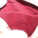 LOUIS VUITTON Monogram Multicolor Trousse Wapity Pouch White M58034 Auth 208327-19