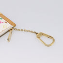 LOUIS VUITTON Monogram Multicolor Pochette Cles Purse White M92655 Auth 208328V-12