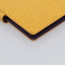 LOUIS VUITTON Epi Agenda PM Day Planner Cover Yellow R20059 LV Auth 208332-11