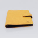 LOUIS VUITTON Epi Agenda PM Day Planner Cover Yellow R20059 LV Auth 208332-7