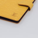 LOUIS VUITTON Epi Agenda PM Day Planner Cover Yellow R20059 LV Auth 208332-8