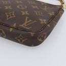 LOUIS VUITTON Monogram Pochette Accessoires Pouch M51980 LV Auth 208334A-13