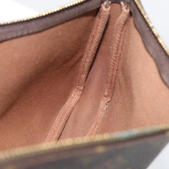 LOUIS VUITTON Monogram Pochette Accessoires Pouch M51980 LV Auth 208334A