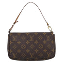 LOUIS VUITTON Monogram Pochette Accessoires Pouch M51980 LV Auth 208334A-3