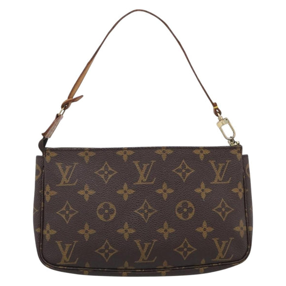 LOUIS VUITTON Monogram Pochette Accessoires Pouch M51980 LV Auth 208334A