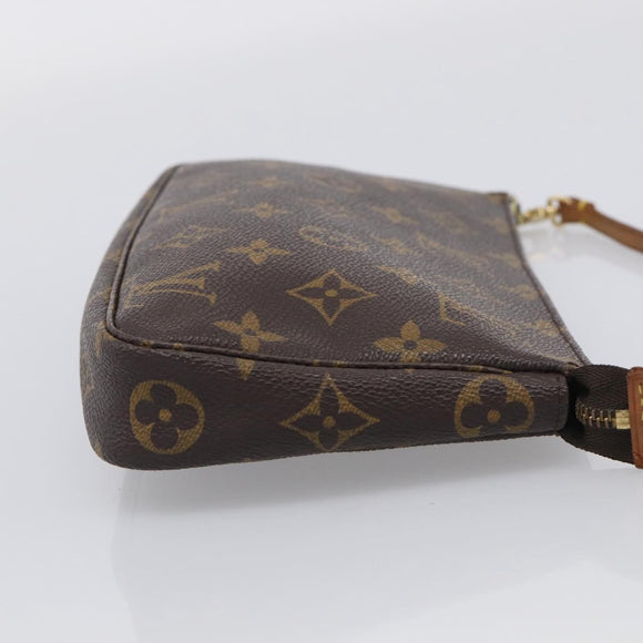 LOUIS VUITTON Monogram Pochette Accessoires Pouch M51980 LV Auth 208334A