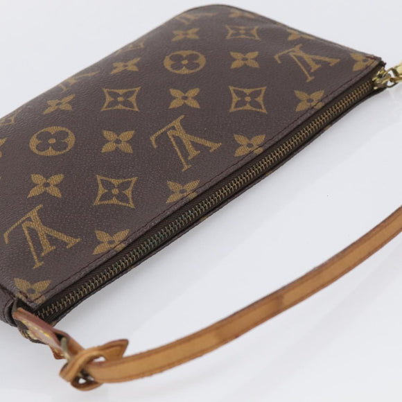 LOUIS VUITTON Monogram Pochette Accessoires Pouch M51980 LV Auth 208334A