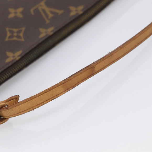 LOUIS VUITTON Monogram Pochette Accessoires Pouch M51980 LV Auth 208334A