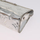 LOUIS VUITTON Monogram Miroir Trousse Cosmetic Pouch Silver M95603 Auth 208345-16