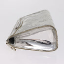 LOUIS VUITTON Monogram Miroir Trousse Cosmetic Pouch Silver M95603 Auth 208345-8