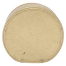CHANEL COCO Mark Jewelry Box Leather Gold CC Auth 208346-3
