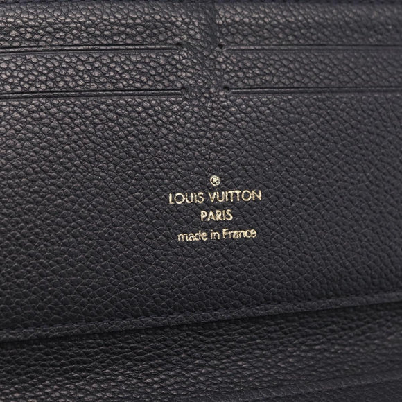 LOUIS VUITTON Monogram Empreinte Portefeuille Wallet Ron M93435 Auth 208347