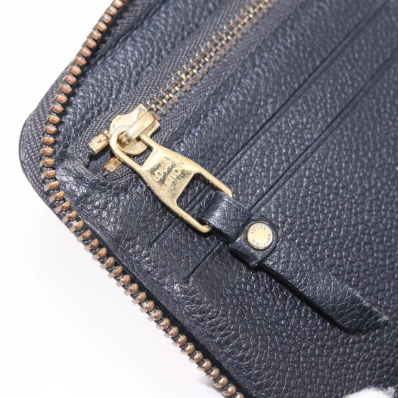 LOUIS VUITTON Monogram Empreinte Portefeuille Wallet Ron M93435 Auth 208347