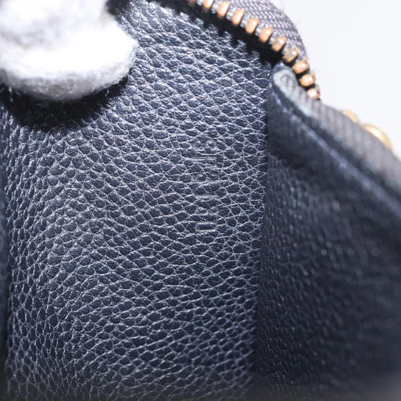 LOUIS VUITTON Monogram Empreinte Portefeuille Wallet Ron M93435 Auth 208347