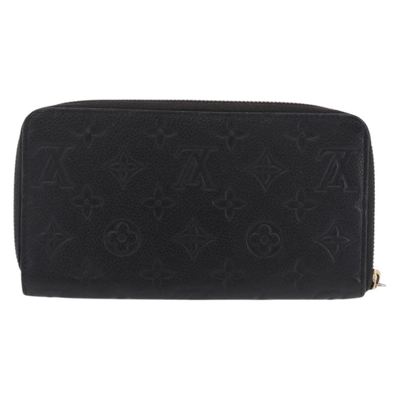 LOUIS VUITTON Monogram Empreinte Portefeuille Wallet Ron M93435 Auth 208347