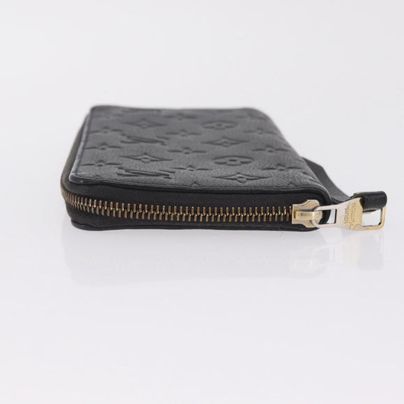 LOUIS VUITTON Monogram Empreinte Portefeuille Wallet Ron M93435 Auth 208347
