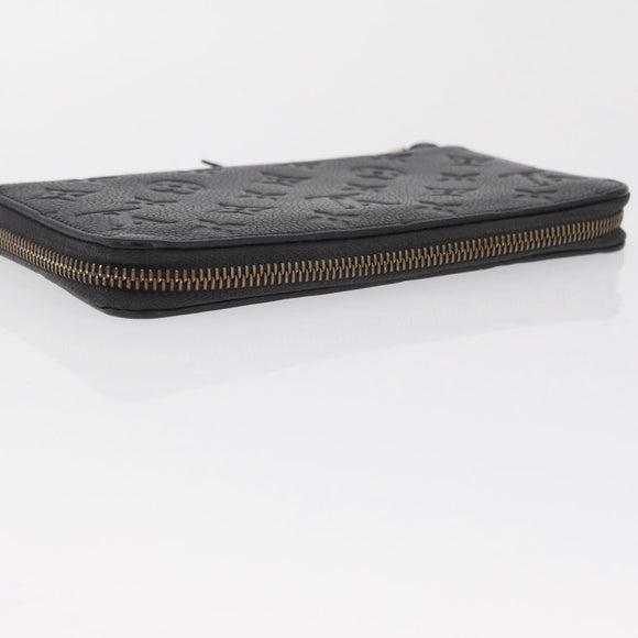 LOUIS VUITTON Monogram Empreinte Portefeuille Wallet Ron M93435 Auth 208347