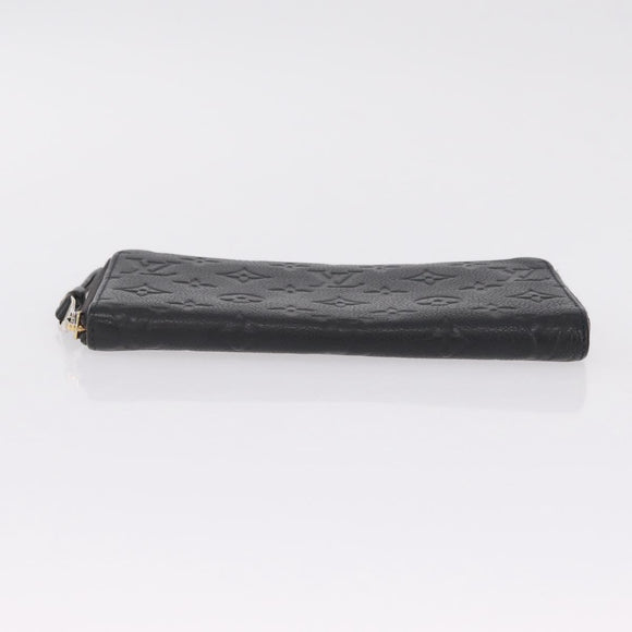 LOUIS VUITTON Monogram Empreinte Portefeuille Wallet Ron M93435 Auth 208347