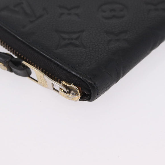 LOUIS VUITTON Monogram Empreinte Portefeuille Wallet Ron M93435 Auth 208347