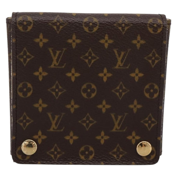LOUIS VUITTON Monogram Jewelry case Jewelry Box LV Auth 208351V