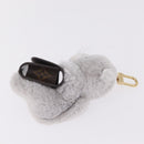 LOUIS VUITTON Monogram LV Cute Kitten Bag Charm M03512 LV Auth 208353M-4