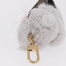 LOUIS VUITTON Monogram LV Cute Kitten Bag Charm M03512 LV Auth 208353M-6