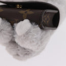 LOUIS VUITTON Monogram LV Cute Kitten Bag Charm M03512 LV Auth 208353M-9