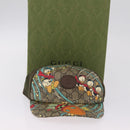GUCCI GG Supreme GUCCIxDisney Cap PVC L Beige 648843 Auth 208355-16