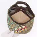 GUCCI GG Supreme GUCCIxDisney Cap PVC L Beige 648843 Auth 208355-8
