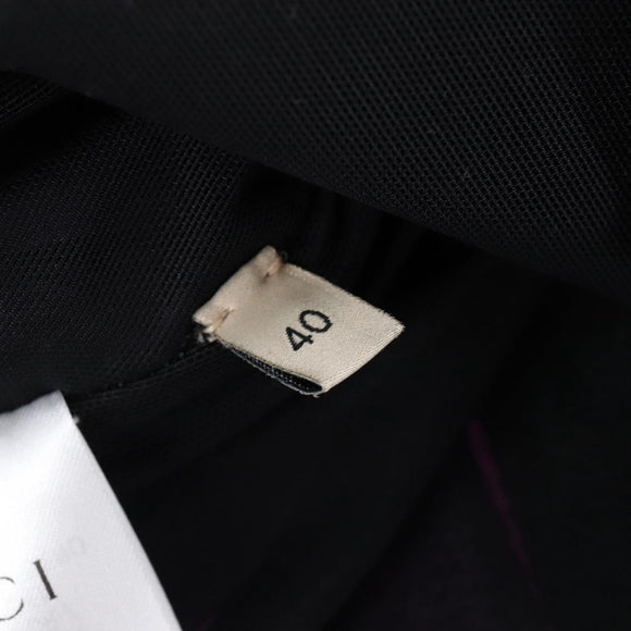 GUCCI Blouse Nylon 40 Purple Auth 208356
