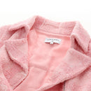 CHANEL One Piece Dress Tweed 36 Pink CC Auth 208357M-12