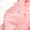 CHANEL One Piece Dress Tweed 36 Pink CC Auth 208357M-14