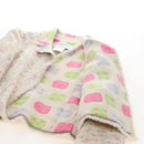 CHANEL Setup Jacket Wool tweed 36 Ivory CC Auth 208358SAM-14