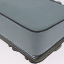 Coach Shoulder Bag Leather Blue Auth 208360A-14