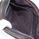 Coach Shoulder Bag Leather Black Auth 208362A-24