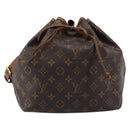 LOUIS VUITTON Monogram Petit Noe Shoulder Bag M42226 LV Auth 208370A-2