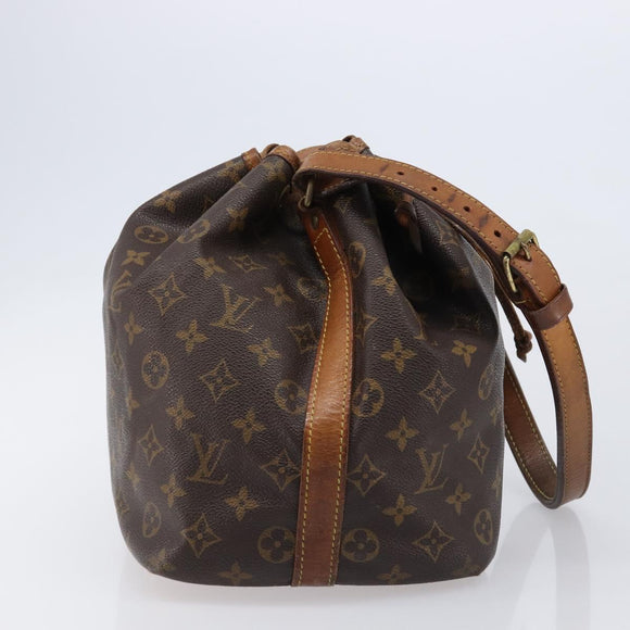 LOUIS VUITTON Monogram Petit Noe Shoulder Bag M42226 LV Auth 208370A