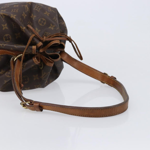 LOUIS VUITTON Monogram Petit Noe Shoulder Bag M42226 LV Auth 208370A