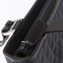 Bally Hand Bag Nylon Black Silver Auth 208374A-15