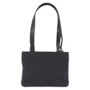 Bally Hand Bag Nylon Black Silver Auth 208374A-3
