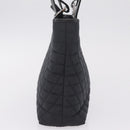 Bally Hand Bag Nylon Black Silver Auth 208374A-4