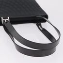 Bally Hand Bag Nylon Black Silver Auth 208374A-7