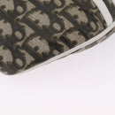 Christian Dior Trotter Body Bag Nylon Khaki Silver Auth 208377V-12