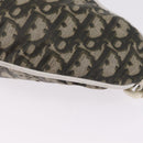 Christian Dior Trotter Body Bag Nylon Khaki Silver Auth 208377V-13