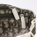 Christian Dior Trotter Body Bag Nylon Khaki Silver Auth 208377V-17