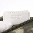 Christian Dior Trotter Body Bag Nylon Khaki Silver Auth 208377V-25