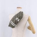 Christian Dior Trotter Body Bag Nylon Khaki Silver Auth 208377V-26
